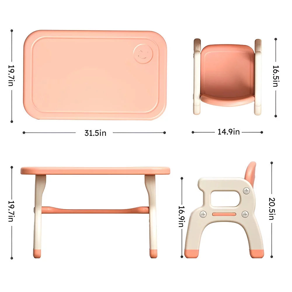 Kids Learning Desk and Chair Set D14791