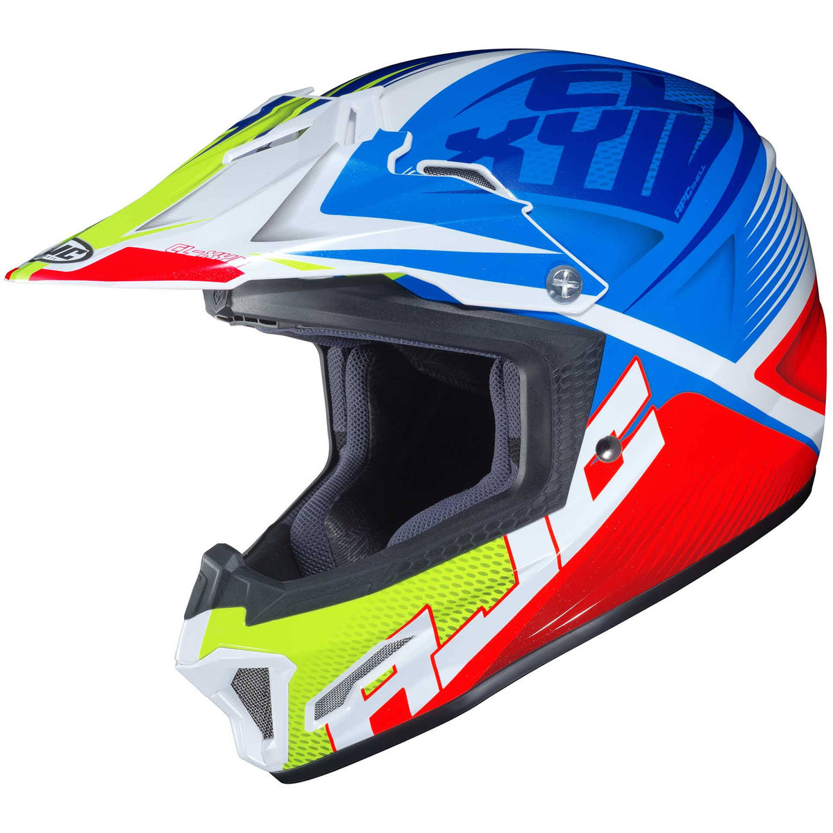Blue Hi-Viz Youth Helmet B18730