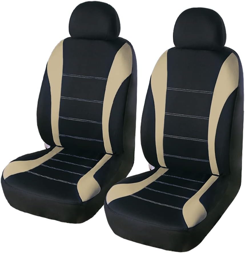 Red-Breathable Mesh Car Seat Covers V19976