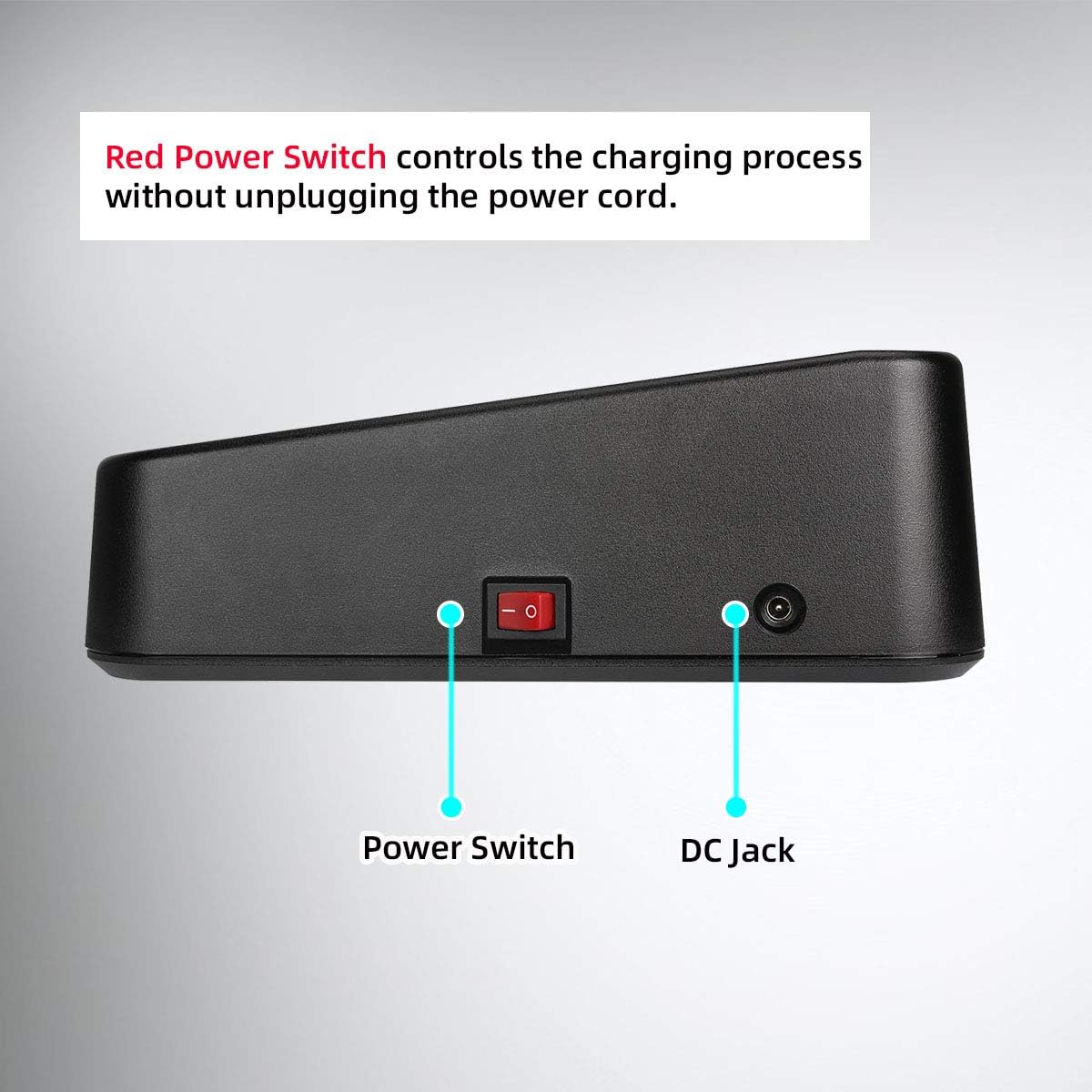 Six-Way Charger for Walkie Talkie (1 Pack) D980