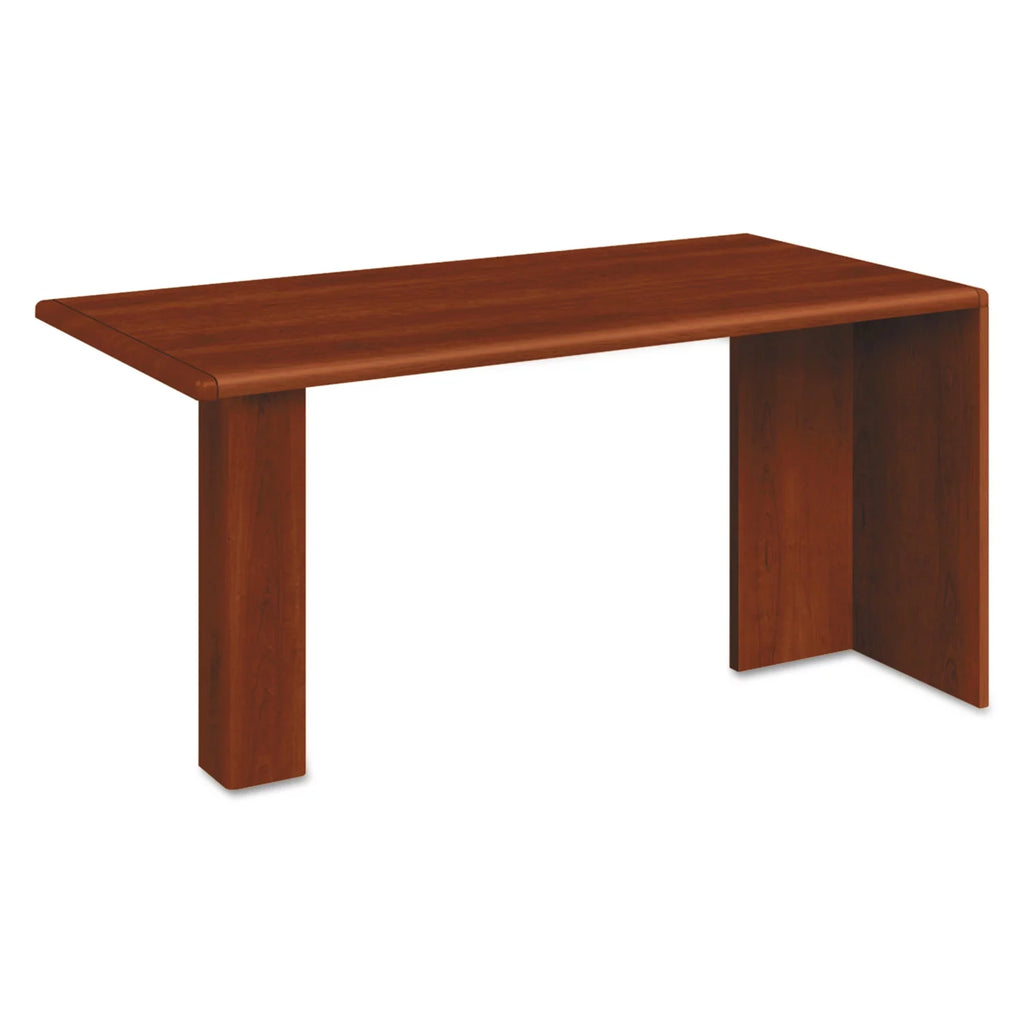 Wood Peninsula with End Panel Q4826