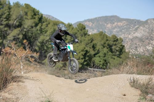 Performance eMoto Motocross Bike, 1600W Motor, 48V Lithium-Ion Battery, Front Suspension & Link Tuned Rear Suspension A3448