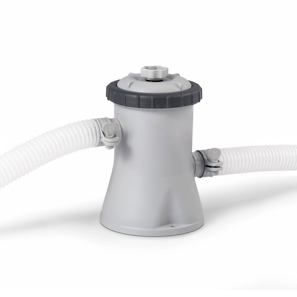 8 Ft Pool with Filter Pump and Pool Cover U30341