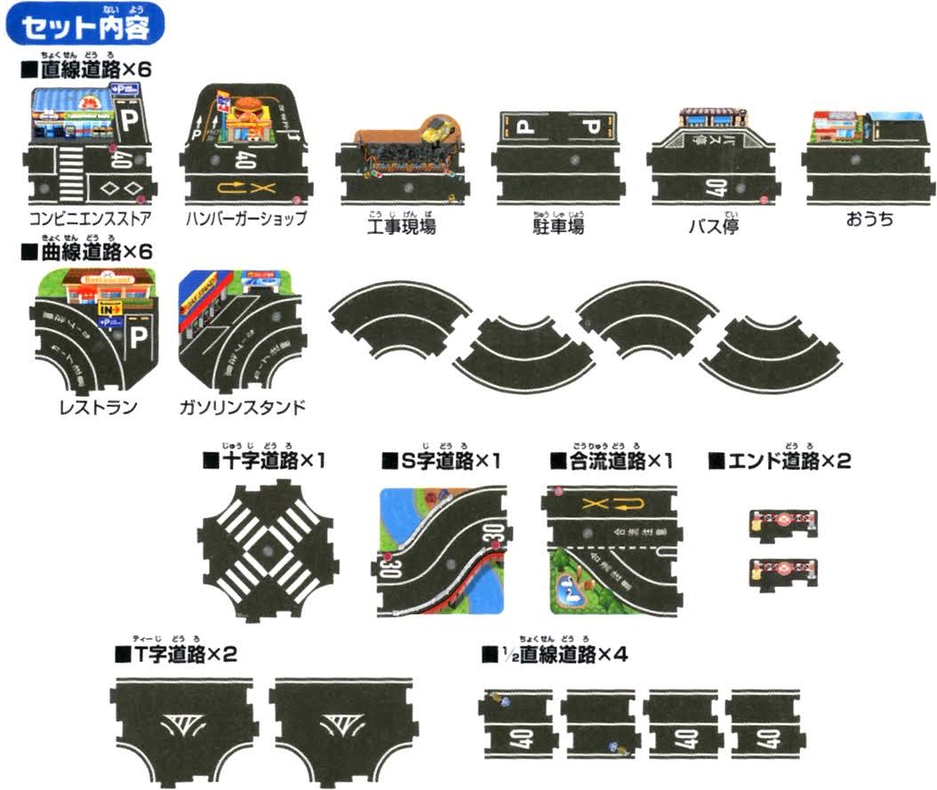 Tomica Street Spread! Leading Road N621052