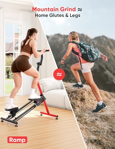 Adjustable Stair Stepper with 3 Workout Modes and Oversized Pedal Z11179