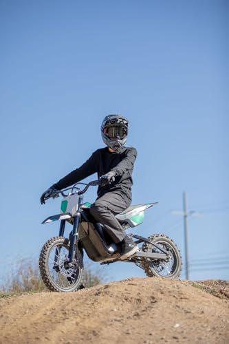 Performance eMoto Motocross Bike, 1600W Motor, 48V Lithium-Ion Battery, Front Suspension & Link Tuned Rear Suspension A3448