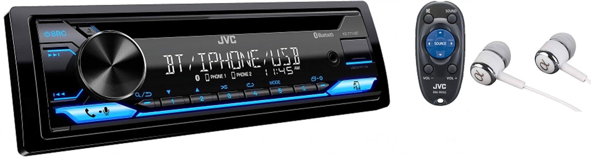 In-Dash CD MP3 Receiver with Bluetooth F439