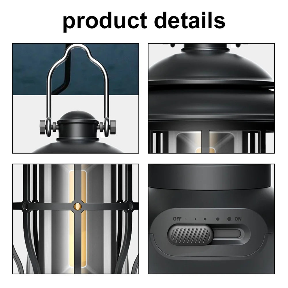 Portable Tent Lantern with Handle Q59918