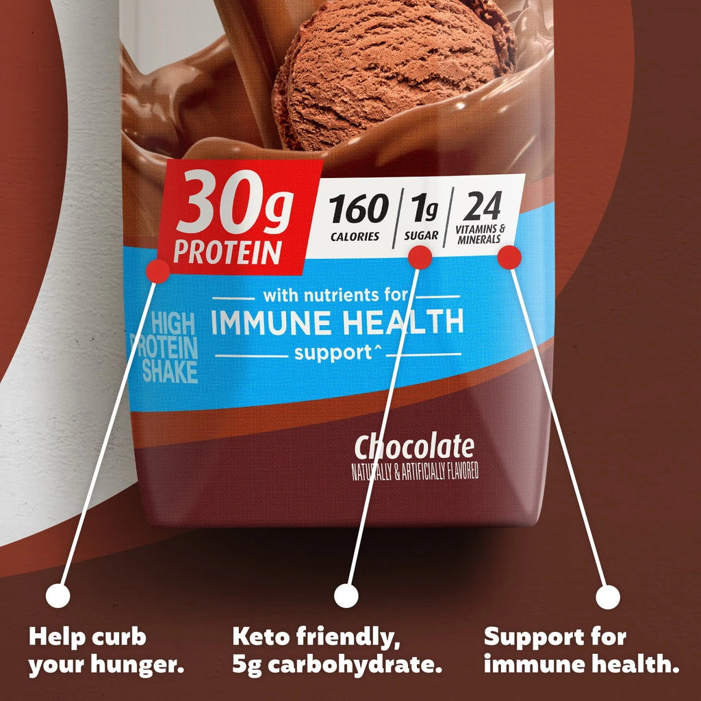 Chocolate Protein Shake 30g 11 fl oz 4 Ct J68134
