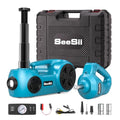 5 Ton 12V Hydraulic Electric Car Jack Kit with Impact Wrench and Tire Inflator Pump V395