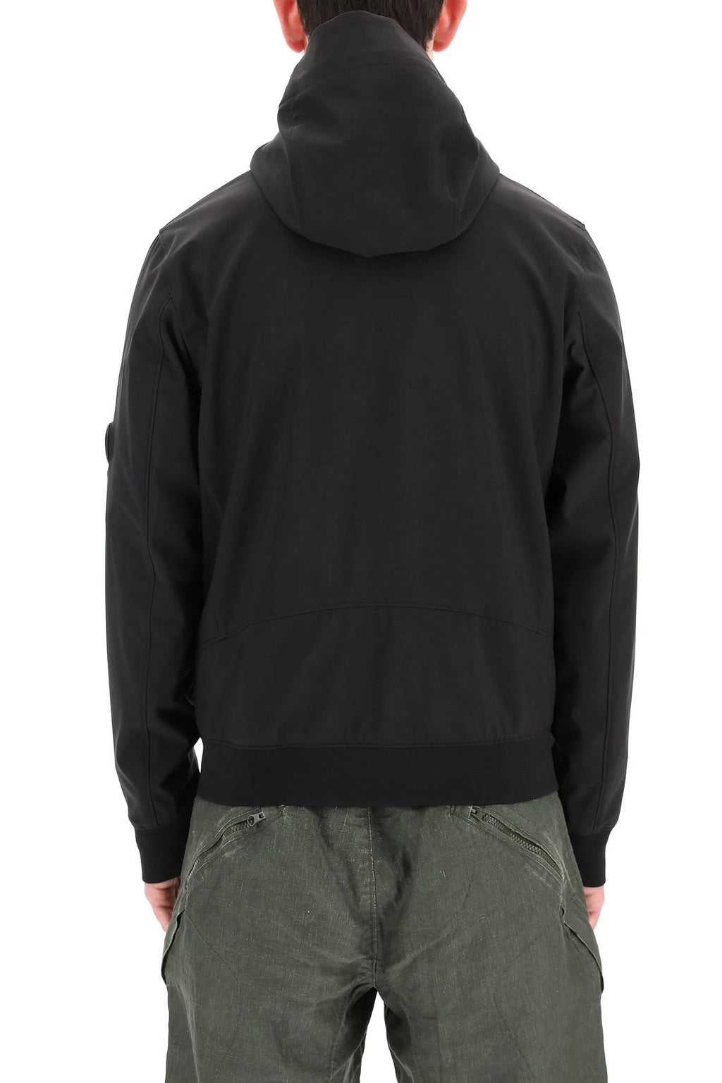 Black Technical Hooded Jacket G92973