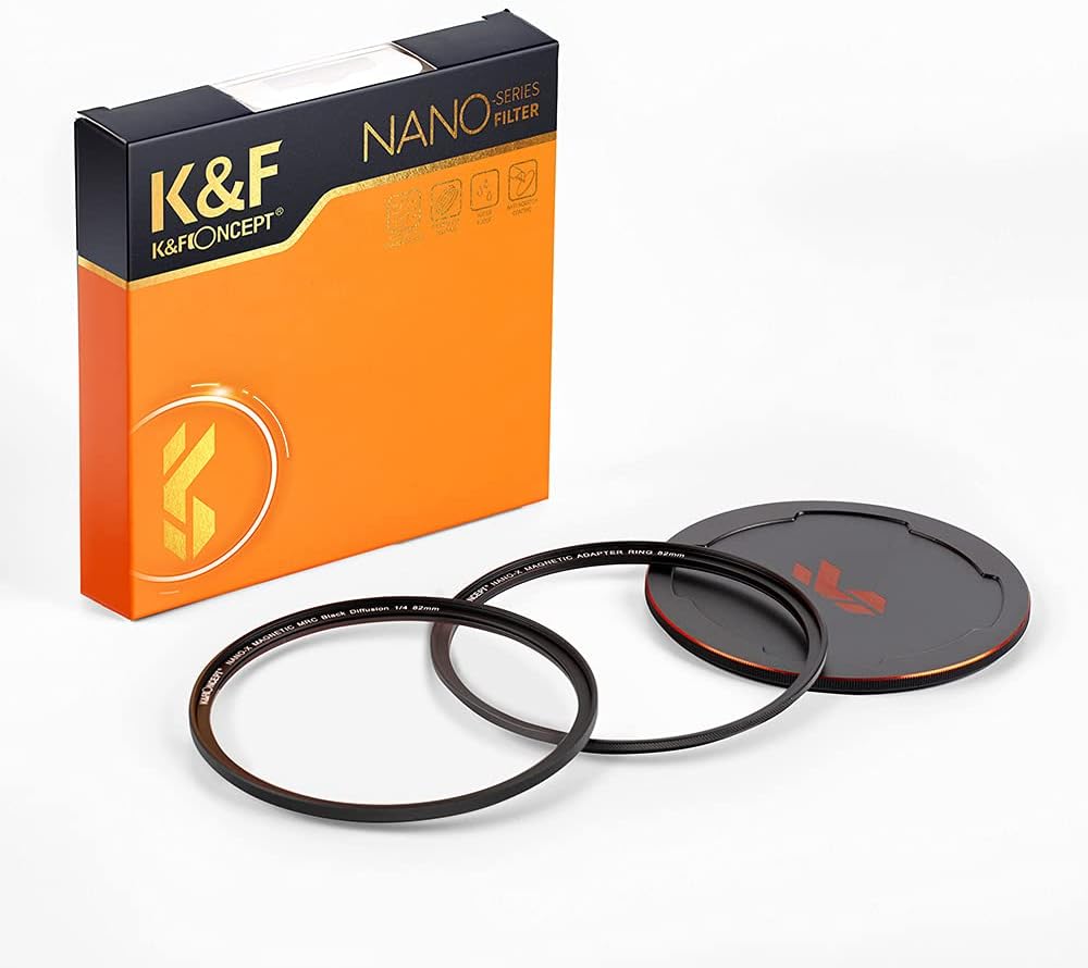 82mm Magnetic Black Soft Diffusion 1/4 Filter Kit F181909