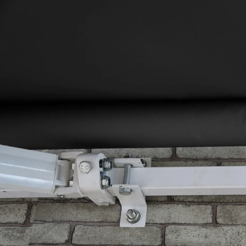 Black Retractable Patio Awning J798