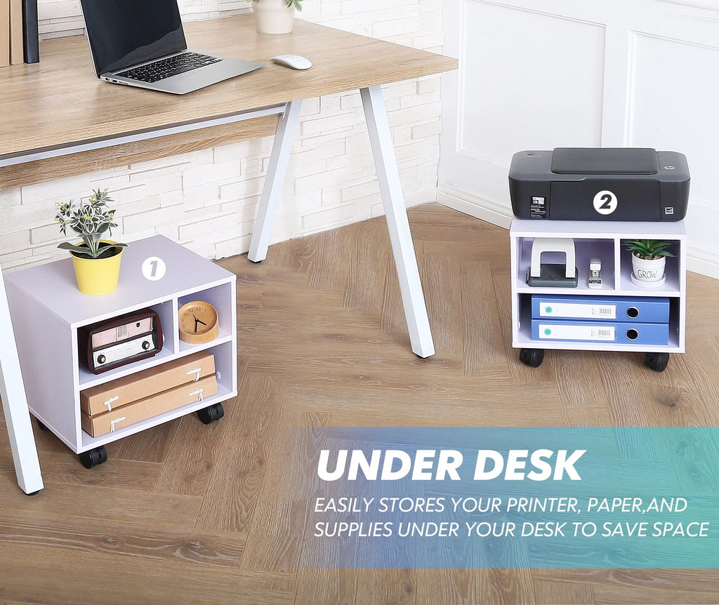 Printer Stand On Wheels Z35811