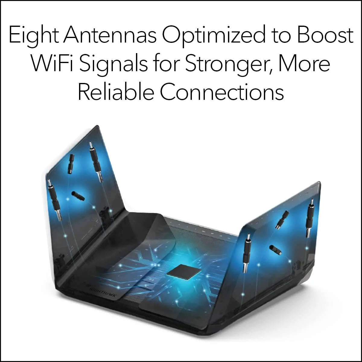 12-Stream WiFi 6E Router AXE11000 Tri-Band Wireless Speed R9778