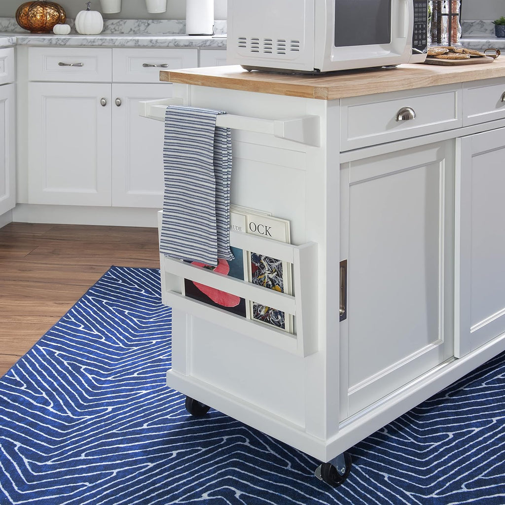 White Kitchen Cart O13935
