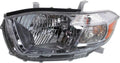Driver Side Headlight Assembly for Toyota Highlander 2011 2012 2013 S5949