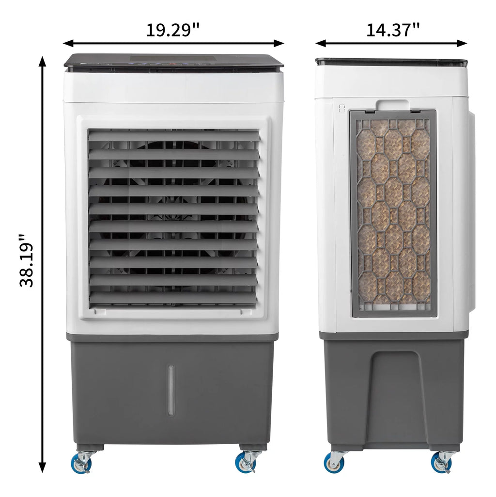 Portable Evaporative Cooler with Remote Control, 40L Water Tank W30635