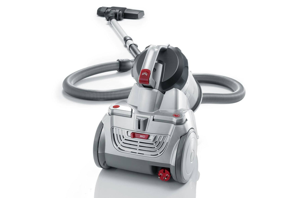 Bagless Canister Vacuum Cleaner, Corded, Polar Silver V69913
