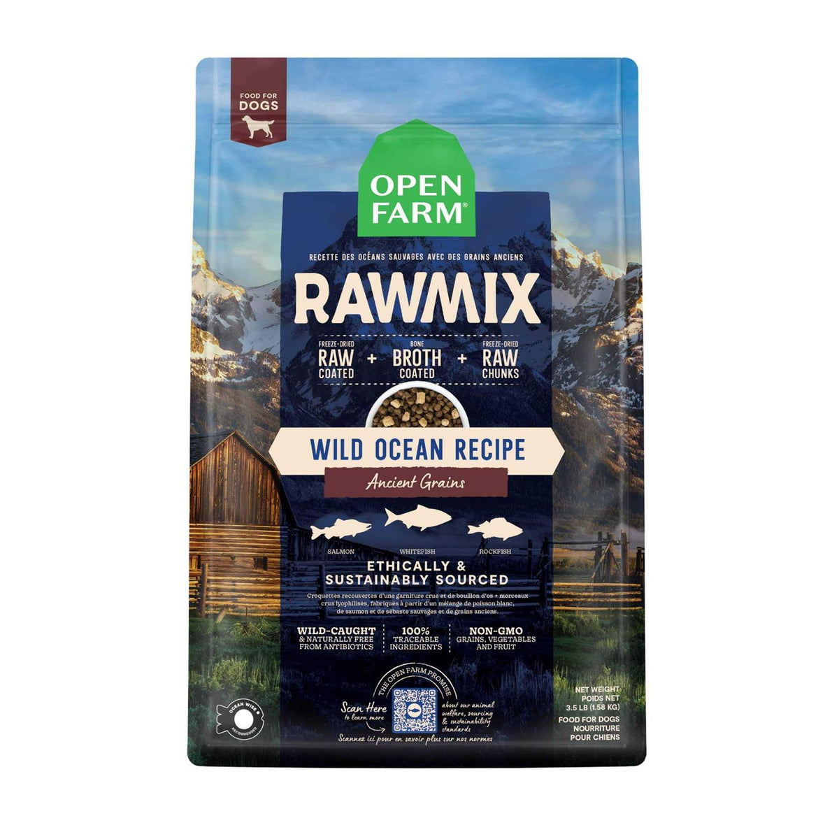 Wild Ocean Ancient Grains Dog Food V586496