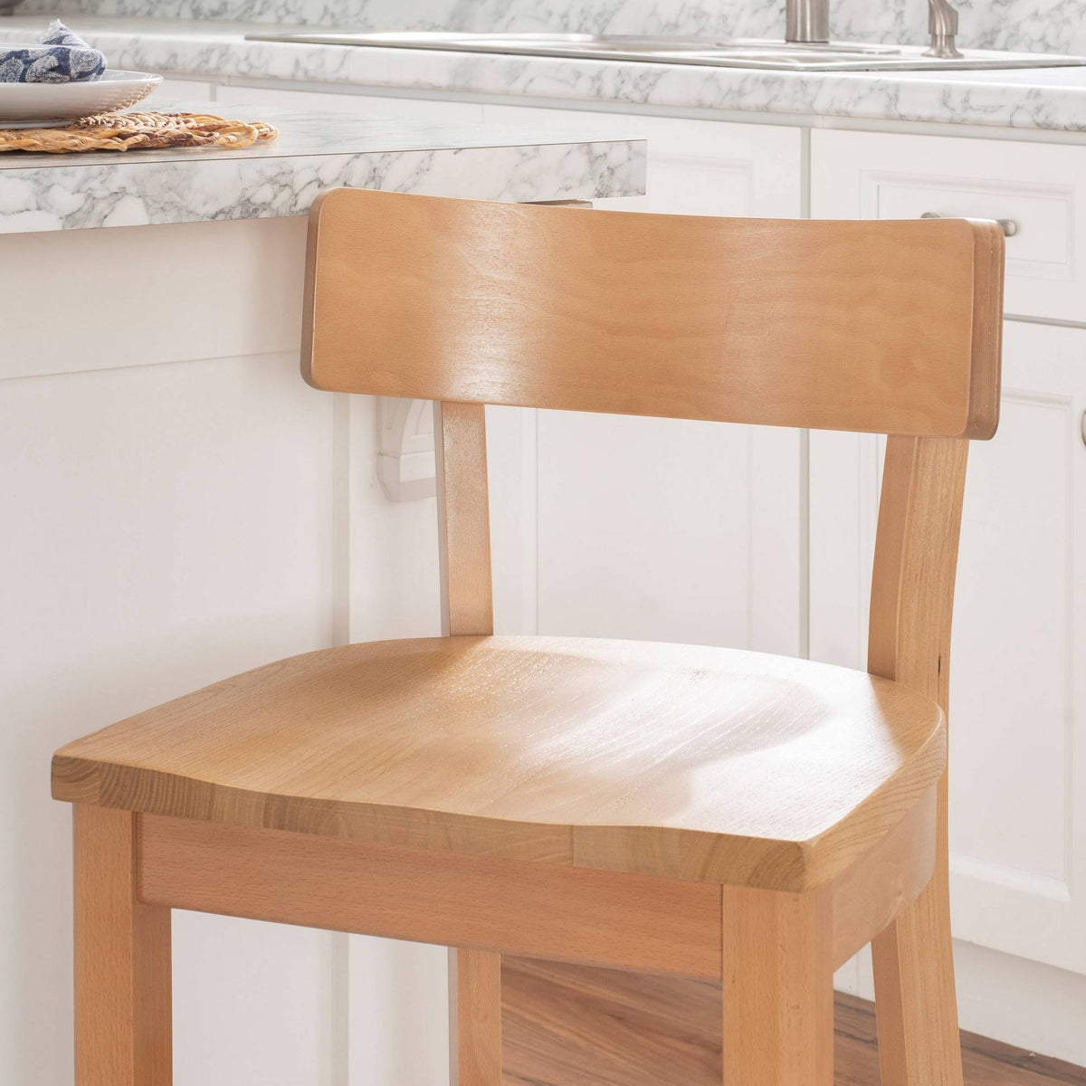 Solid Wood Counter Stool F93397