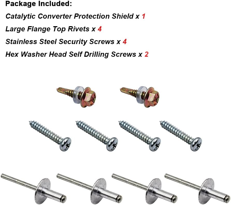 Cat Shield Car Theft Security Protection Compatible with 2016-2022 1.8L Toyota Prius Pack of 2 G3420