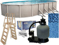 15' x 30' Oval 48 Wall Above-Ground Swimming Pools Q82619