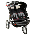 Black Double Jogger Stroller U3426