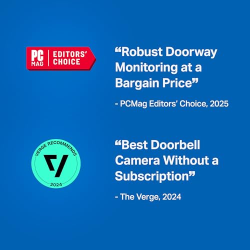 2K Smart Video Doorbell Camera with Chime R26953