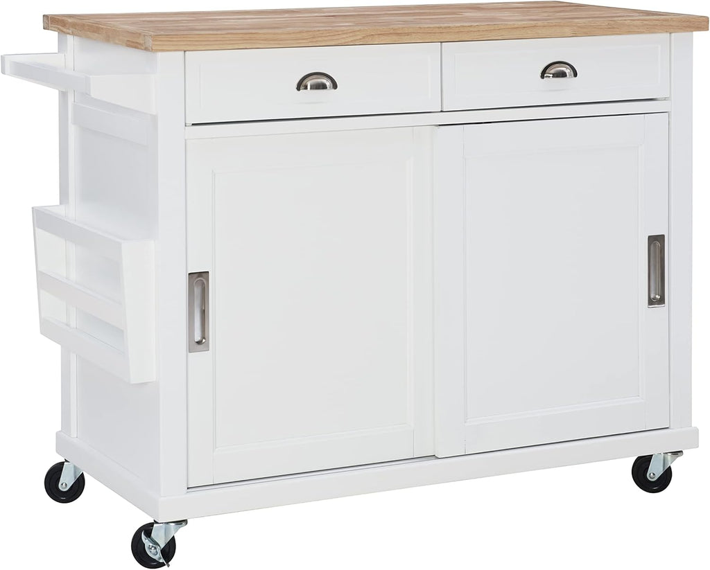 White Kitchen Cart O13935