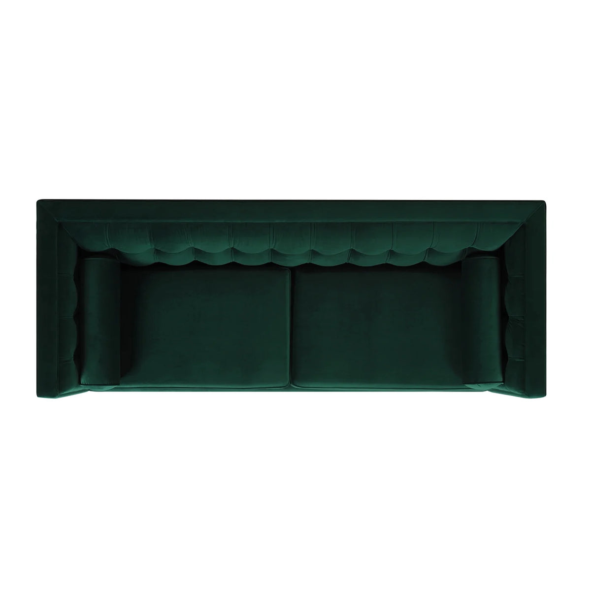 84" Tufted Tuxedo Sofa Double Cushion Z8214