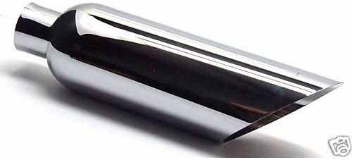 Chrome Plated Exhaust Tip Pack of 2 T836