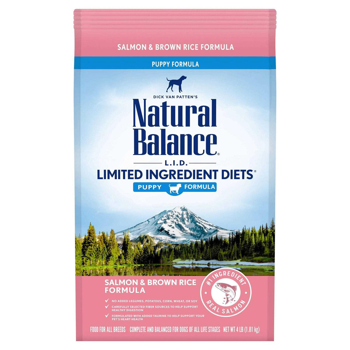 Salmon & Brown Rice Puppy Dry Dog Food D25568