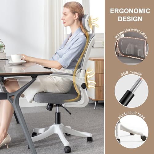Ergonomic High Back Mesh Office Chair with Lumbar Support P132