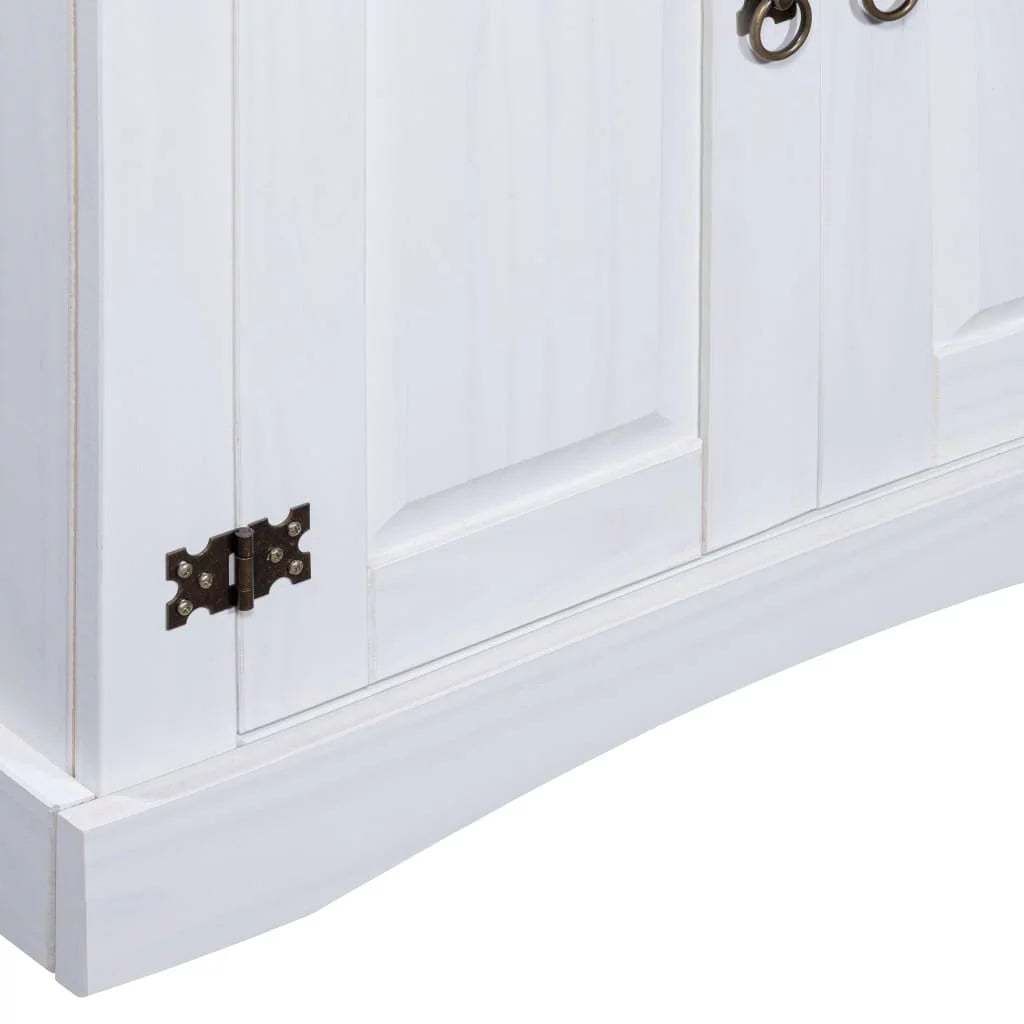 Mexican Pine White Cupboard W307