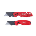 Folding Utility Knife with Blade Storage and Gut Hook (2-Piece) J603