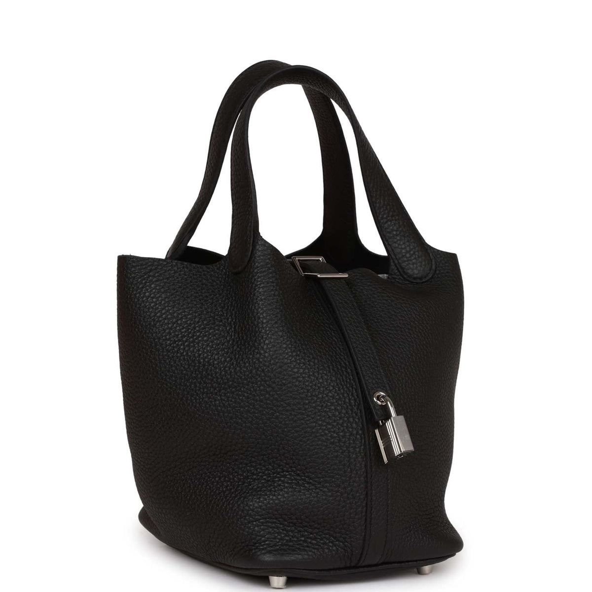 Black Clemence 18 Picotin Lock Q315