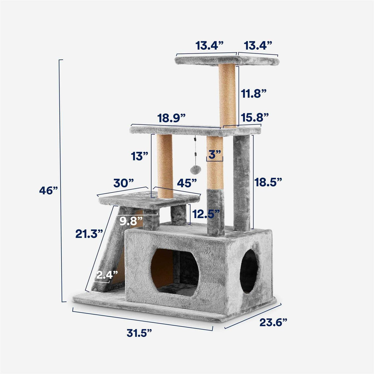 4-Level Cat Tree B442