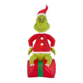 9.5 ft Pre-Lit LED Airblown Grinch Christmas Inflatable G961357