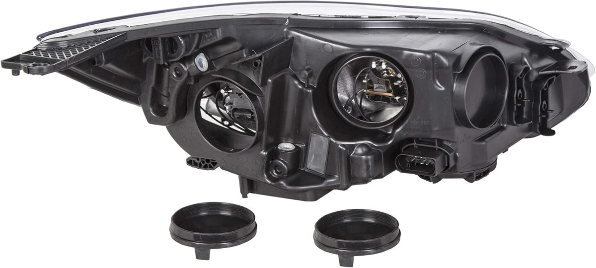 Chrome Housing Halogen Headlights for 2012-2014 Ford Focus T434084