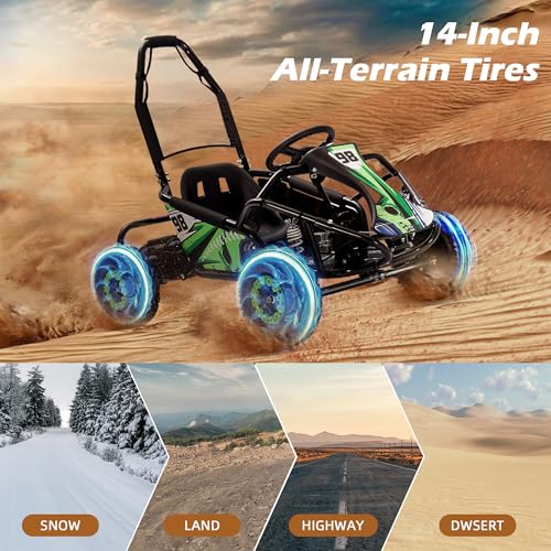 48V 12Ah Battery Electric Go Kart U88132