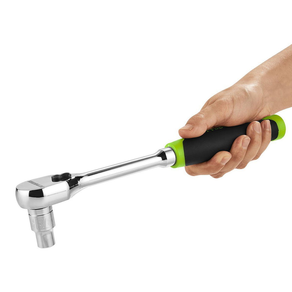 1/2 in. Drive Low-Profile Ratchet with Soft Grip T249938