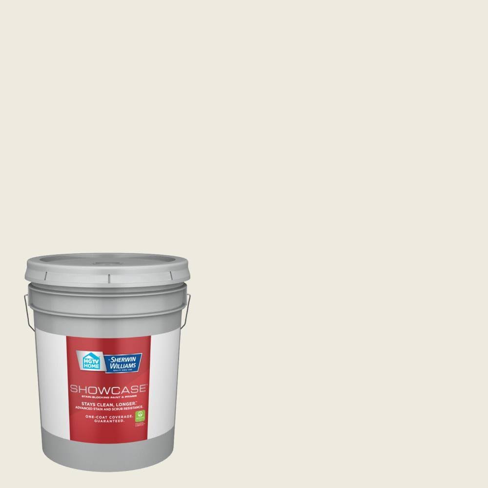 Eggshell Alabaster Interior Paint (5-Gallon) S57754