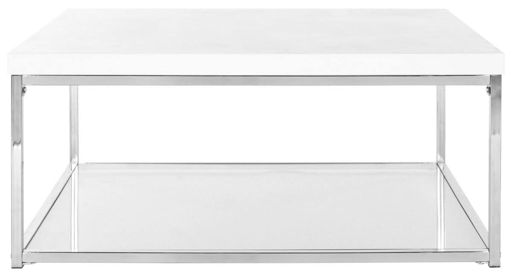 White/Chrome Coffee Table S55683
