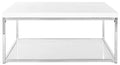 White/Chrome Coffee Table S55683