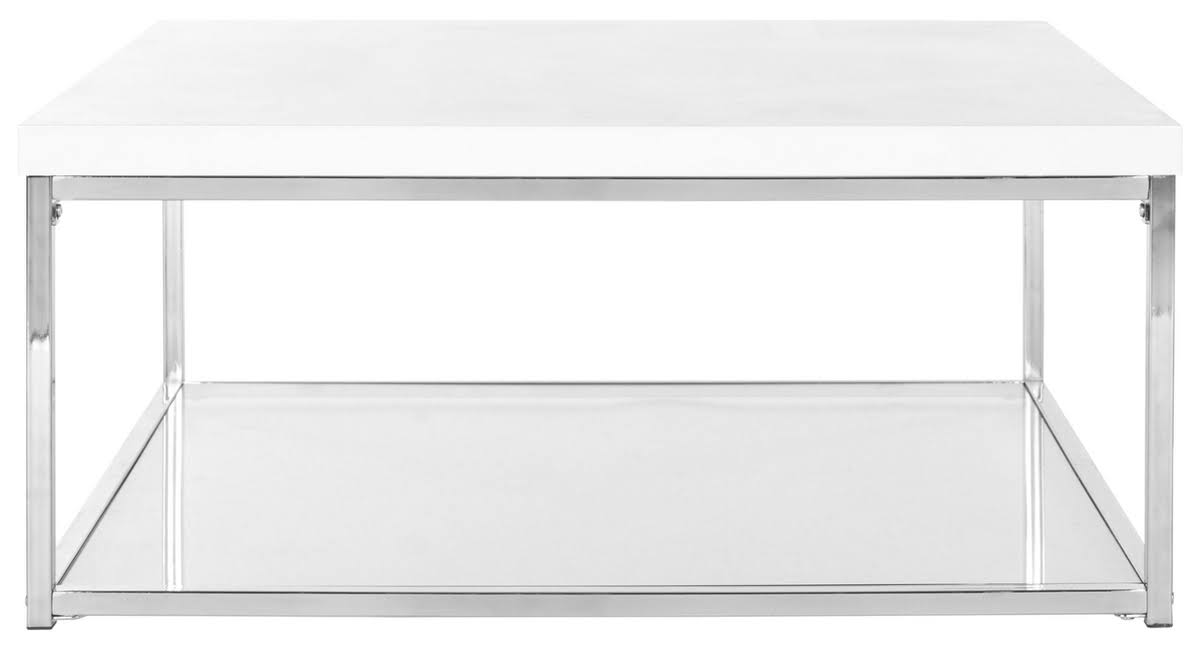 White/Chrome Coffee Table S55683