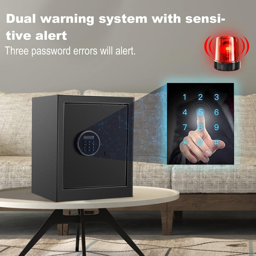 1.72 Cub Fireproof Waterproof Combination Lock Safe Box with Keypad G519