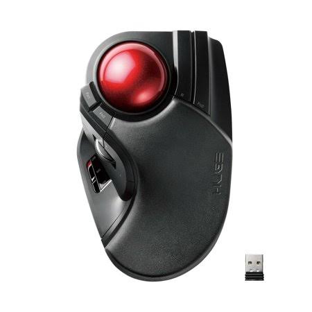 2.4GHz Wireless Finger-Operated Large Trackball Mouse A798648