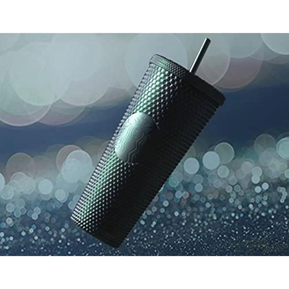 Dark Green Jelly Studded Tumbler 24Oz W685