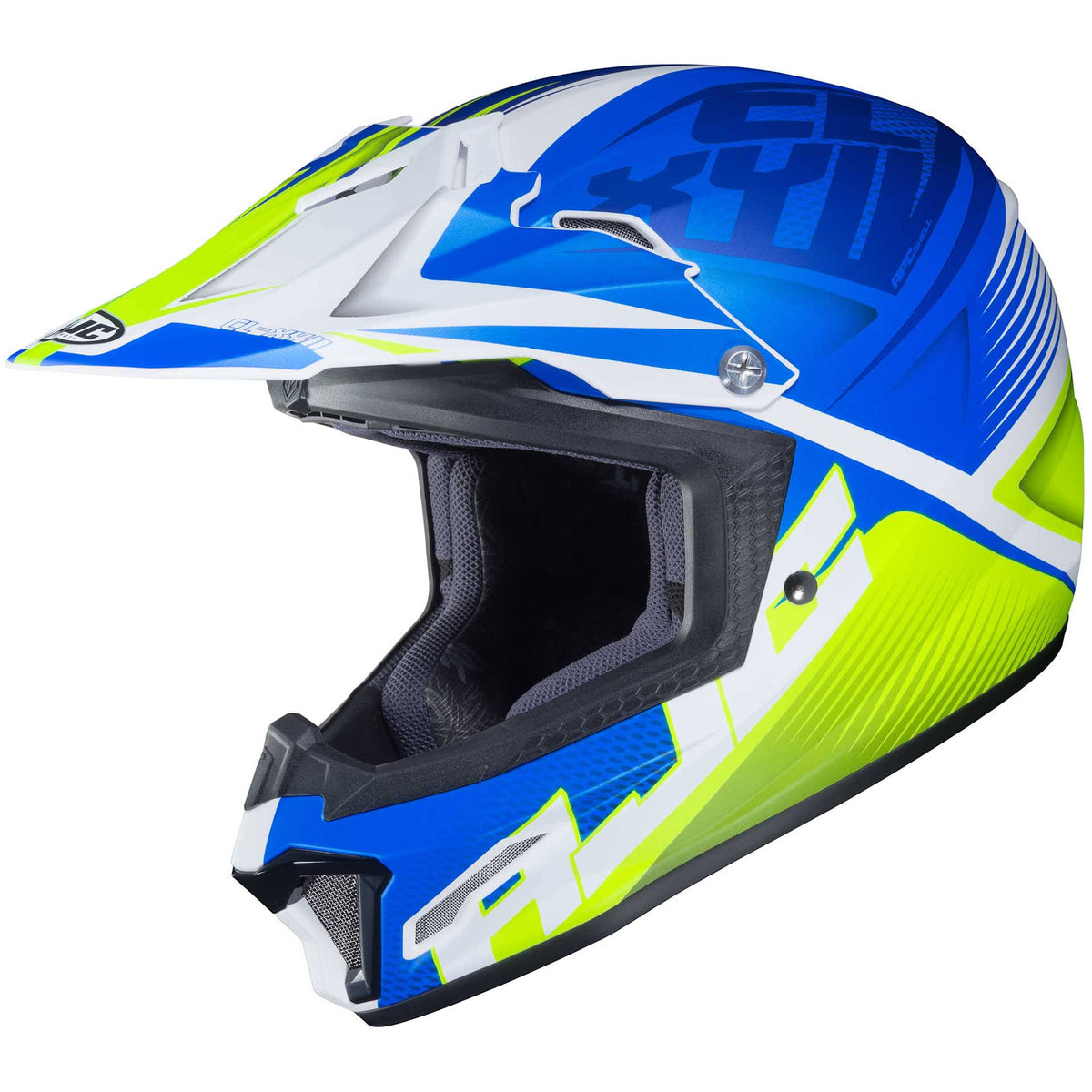Blue Hi-Viz Youth Helmet B18730